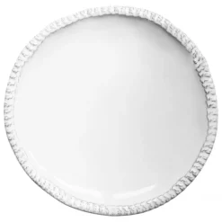 Astier de Villatte Plates<Aurelie Soup Plate With Embroidered Border