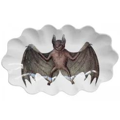 Astier de Villatte Platters/Salad Bowls & Stands<Bat Platter