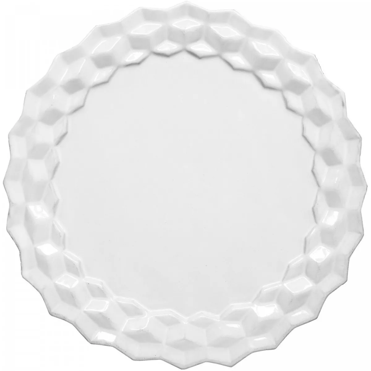 Astier de Villatte Plates<Cube Side Plate