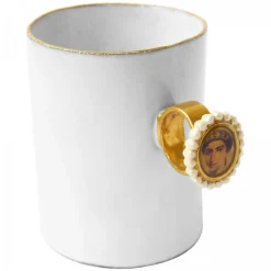 Astier de Villatte Cups & Teapots<Fayum Lady Portrait Ring Cup