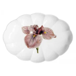 Astier de Villatte Platters/Salad Bowls & Stands<Iris Platter