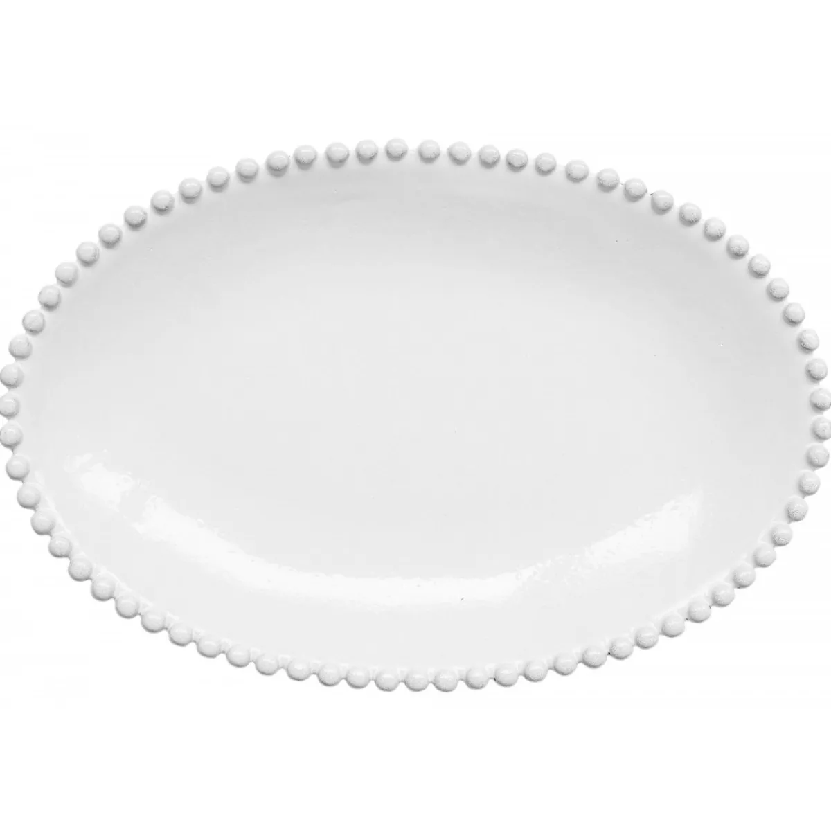 Astier de Villatte Platters/Salad Bowls & Stands<Large Oval Adelaide Platter