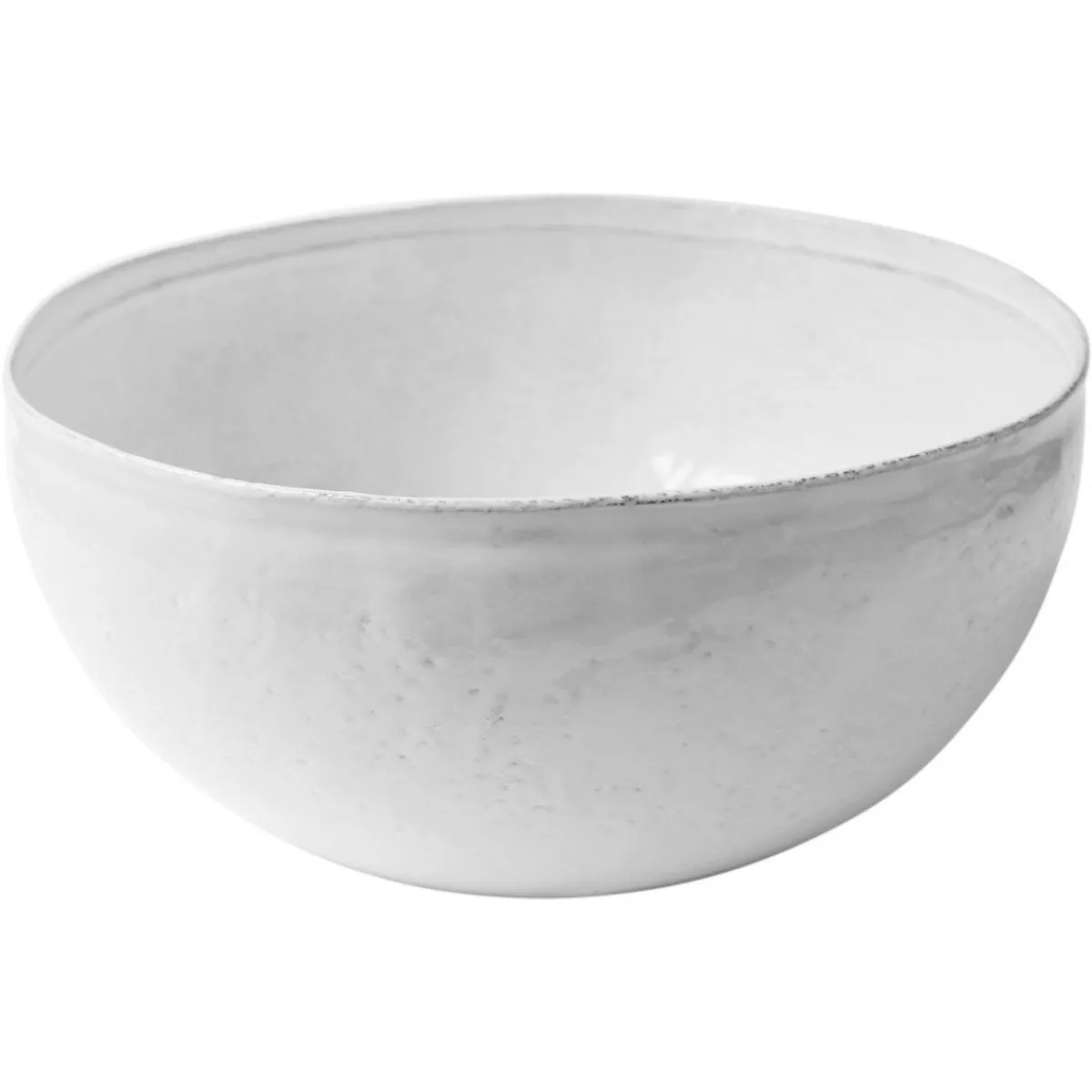 Astier de Villatte Platters/Salad Bowls & Stands<Large Simple Salad Bowl