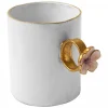 Astier de Villatte Cups & Teapots<Pink Flower Ring Cup