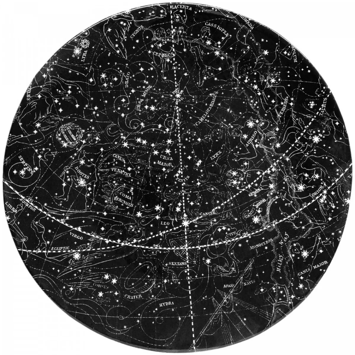 Astier de Villatte Plates<Sky Dinner Plate From January To April