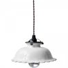 Astier de Villatte Lamps<Small Daisy Pendant Light With Canopy