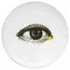 Astier de Villatte Small Dishes<Small Right Eye Plate