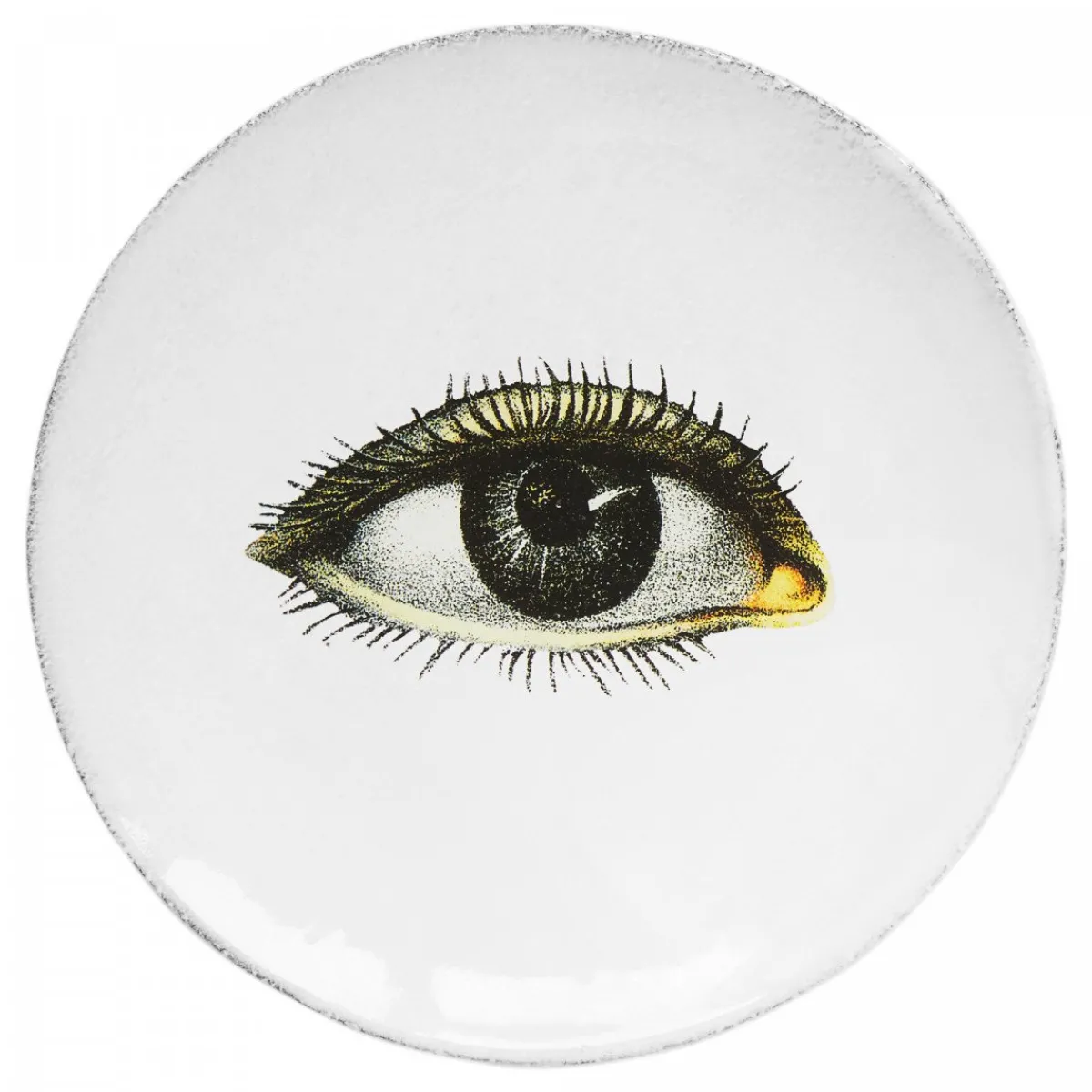 Astier de Villatte Small Dishes<Small Right Eye Plate