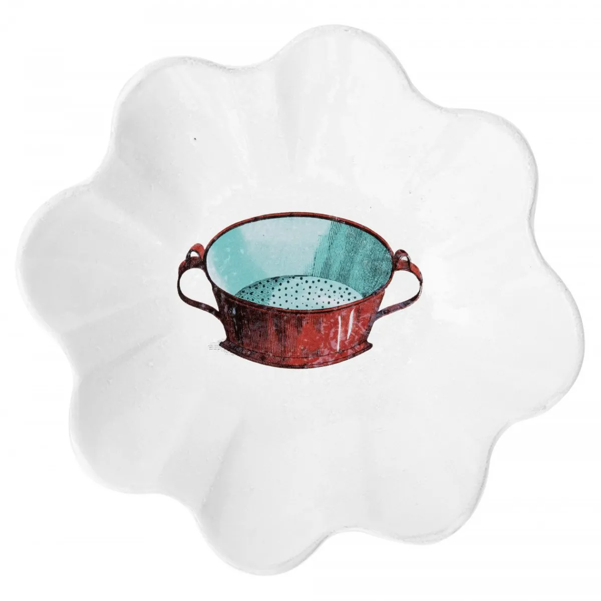 Astier de Villatte Platters/Salad Bowls & Stands<Strainer Platter