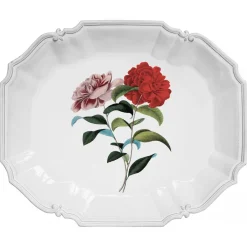 Astier de Villatte Platters/Salad Bowls & Stands<Stuttgart Flower Platter