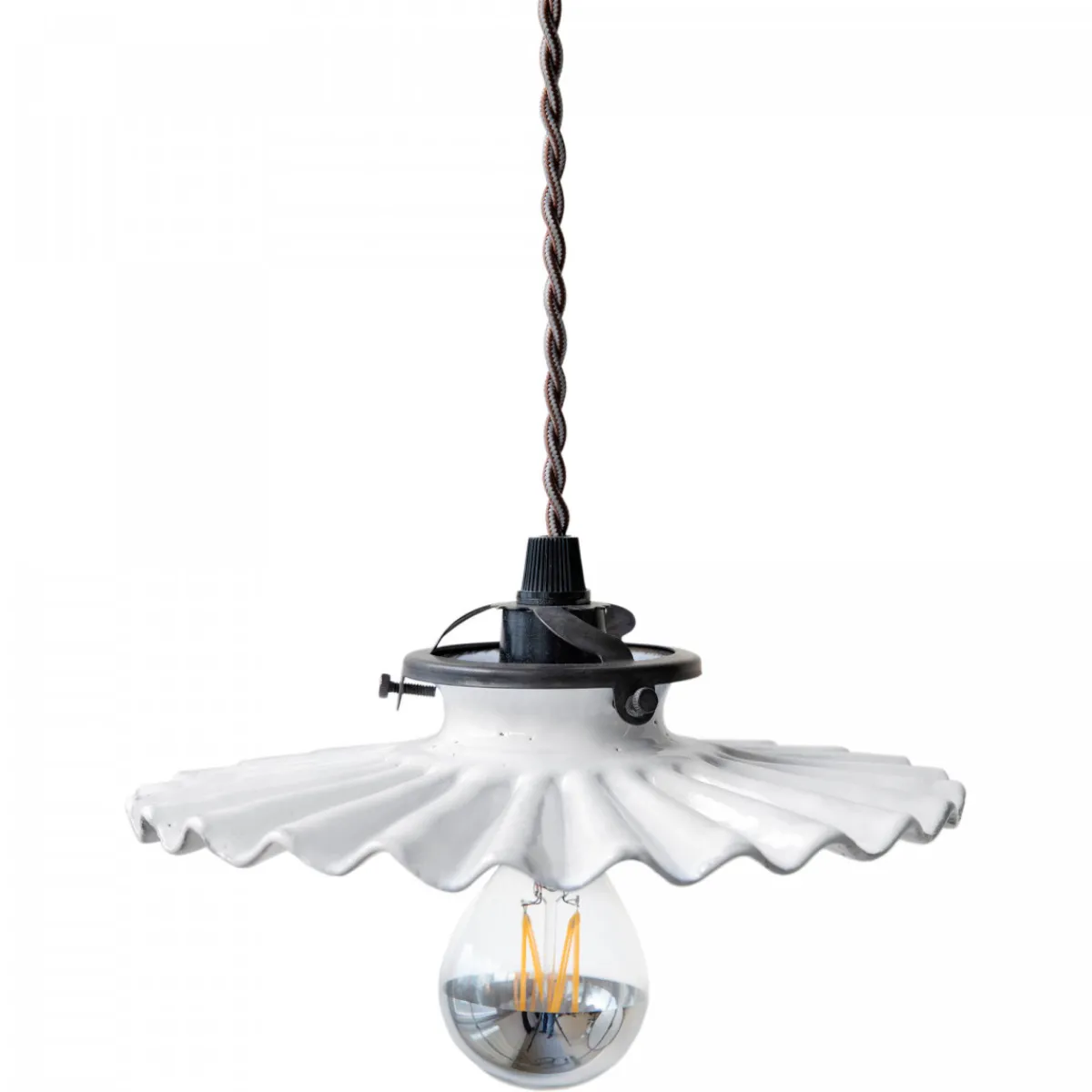 Astier de Villatte Lamps<Tutu Pendant Light With Canopy