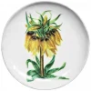 Astier de Villatte Plates<Yellow Flower Dinner Plate